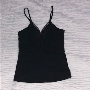Free People Black Top M